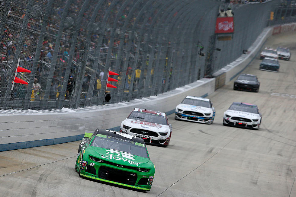 Larson Wins Playoff to Race at Dover to Advance
