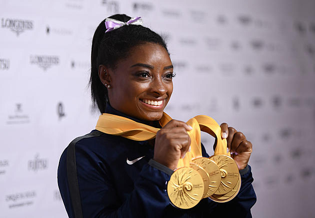 After Record World Medal Haul, Biles a Face of 2020 Olympics