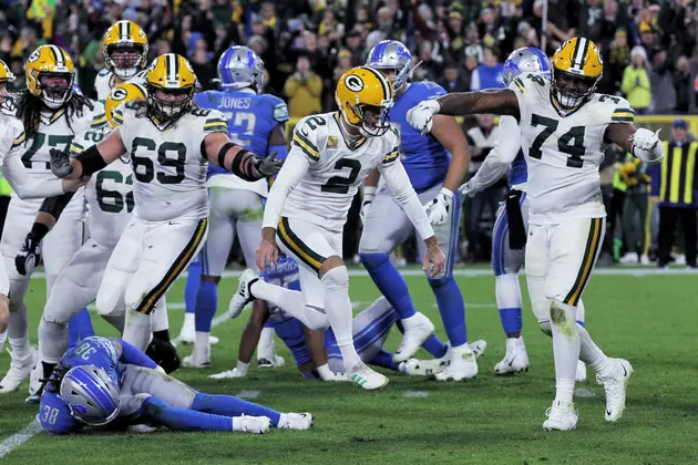 Packers get the Calls, Crosby Hits Late FG to Beat Lions