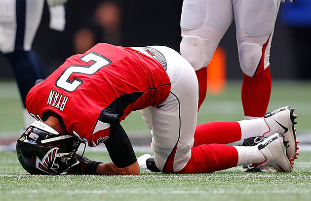 Falcons&#8217; Ryan has Ankle Sprain, Not Ruled Out vs Seahawks
