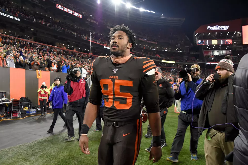 Browns’ Garrett Having Appeal Heard for NFL Suspension
