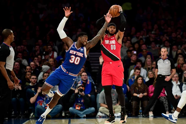 Knicks Spoil Anthony&#8217;s Return to MSG, Win 3rd Straight