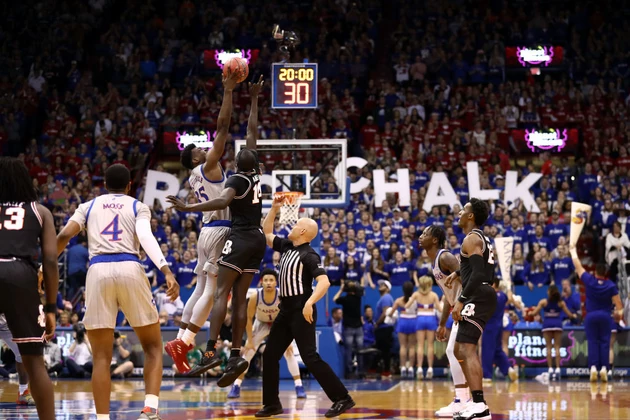 KU Routs Oklahoma State 83-58 in First Game Back at No. 1