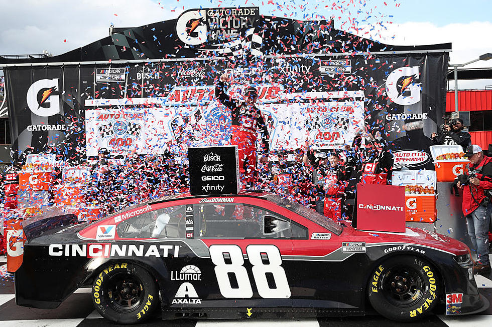 Bowman Holds off Busch Bros at Fontana for 2nd NASCAR Win