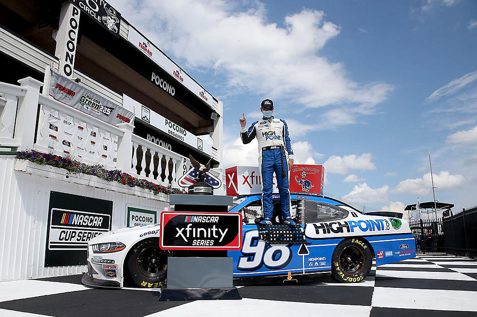 Briscoe Holds off Chastain to Win Xfinity Race at Pocono