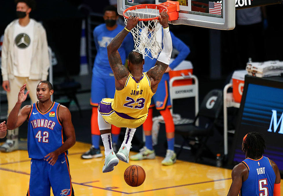 LeBron Leads Lakers Past Thunder Again in OT, 114-113