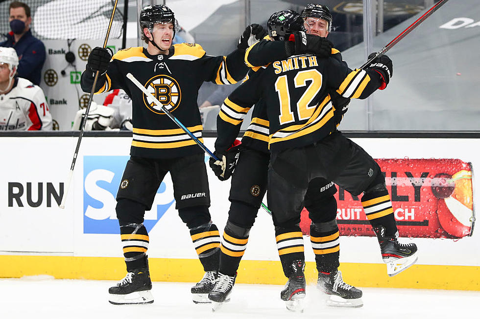 Smith Scores in 2nd OT to Lead Bruins Past Capitals 3-2