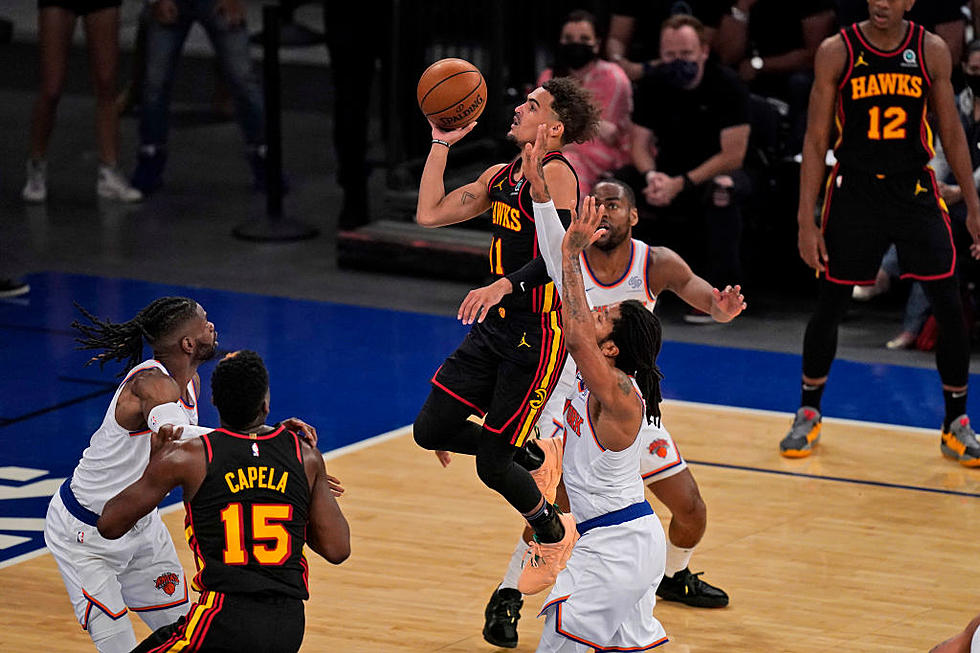 Young Hits Runner With 0.9 Left to Lift Hawks Past Knicks