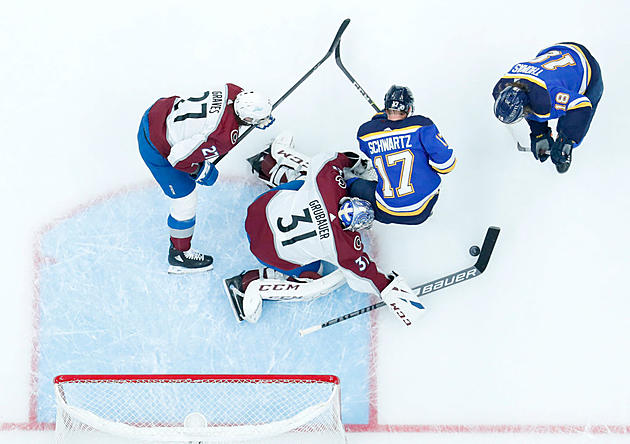 Avalanche Complete 4-game Sweep of Blues With 5-2 Win