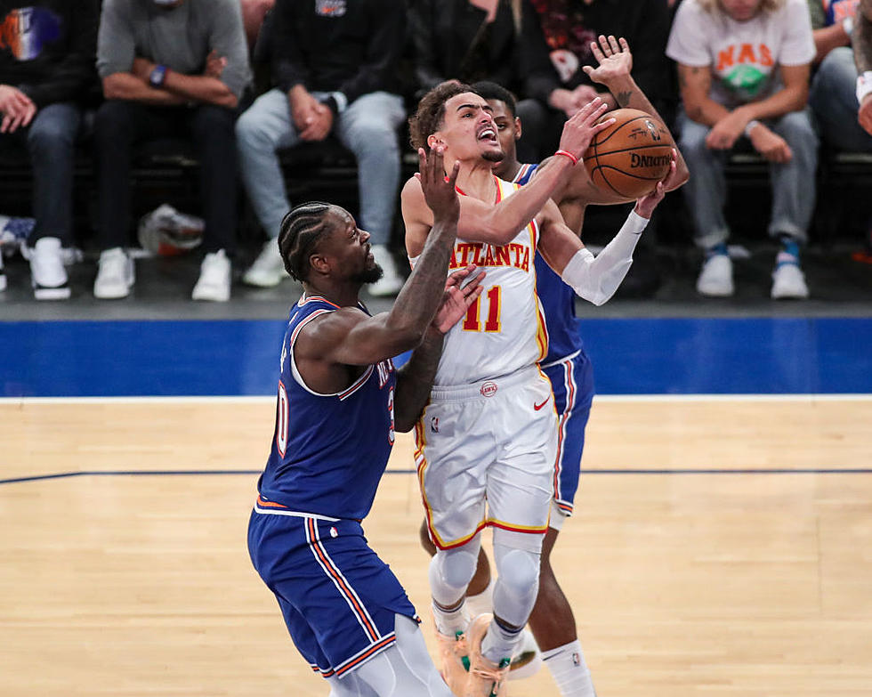 Young Scores 36 Points, Hawks Finish off Knicks in Game 5