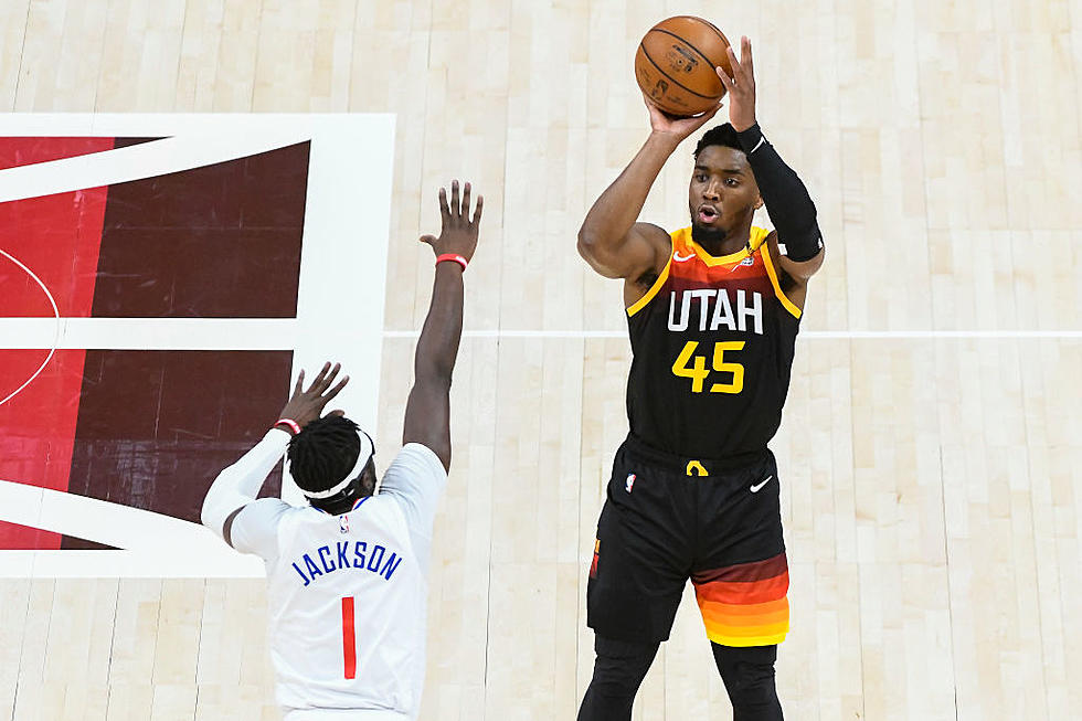 Donovan Mitchell Scores 45, Rallies Jazz Past the Clippers