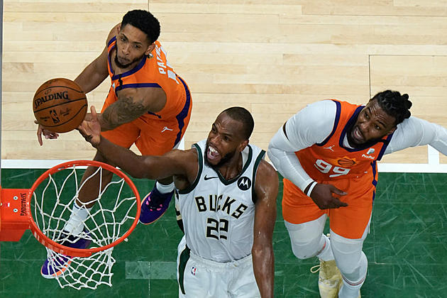 Middleton Sends Bucks Past Suns to tie NBA Finals at 2-2