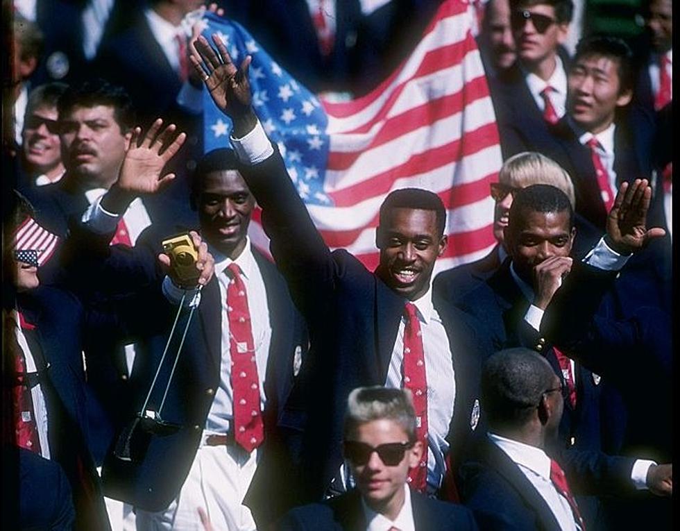 Navy Blazers, Stripes and Flag Scarves for Team USA in Tokyo