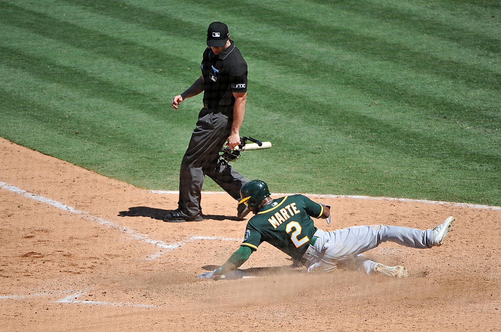 Newcomers Gomes, Marte Boost Jefferies, A’s Over Angels 8-3