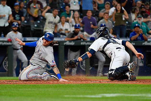 Rangers Rally Twice Over Mariners, Snap 14-game Road Skid