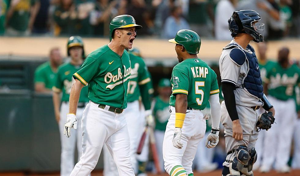 Kemp HR in 8th, A’s Beat Yankees for 2nd Straight Day