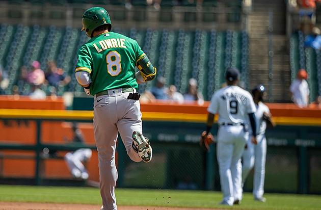 Lowrie, Canha Help A&#8217;s Start Fast in 8-6 Win Over Tigers