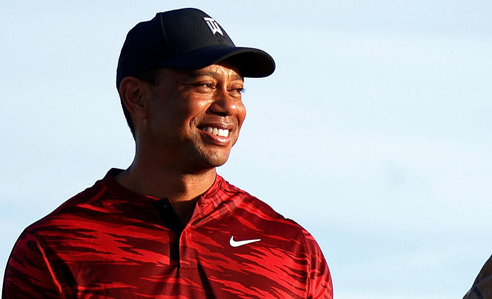 Tiger Woods Returns With a Little Help from His Son