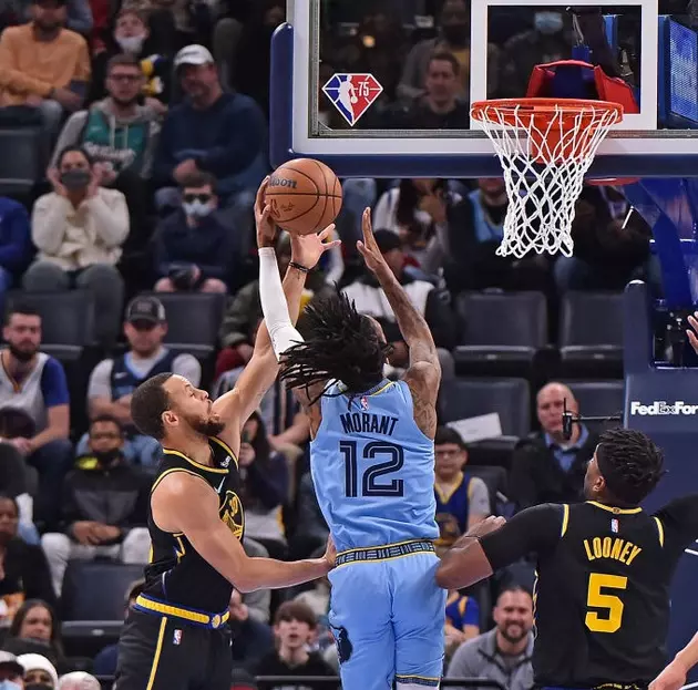 Morant Scores 29, Grizzlies Beat Warriors for 10th Straight