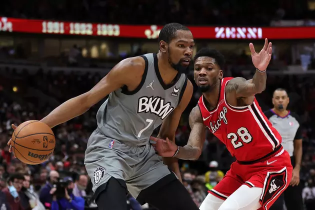 Durant, Harden Lead Nets to 138-112 Romp Over Bulls