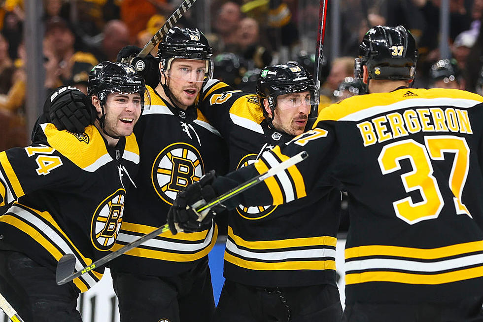 Marchand Scores Twice, Bruins Beat Canes to Tie Series at 2