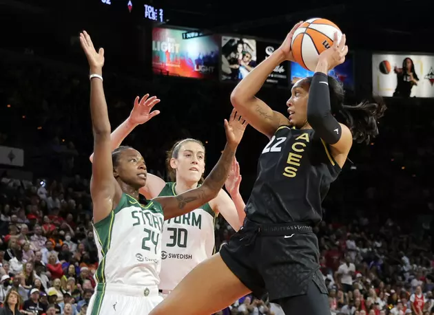 Wilson Helps Aces Even WNBA Playoff Series With Storm