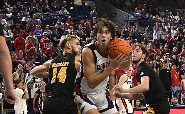 No. 10 Gonzaga Rebounds from Loss, Rolls Past Mississippi Valley State