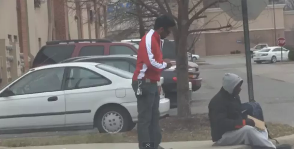 Man Gives A Homeless Man A Winning Lottery Ticket [VIDEO]