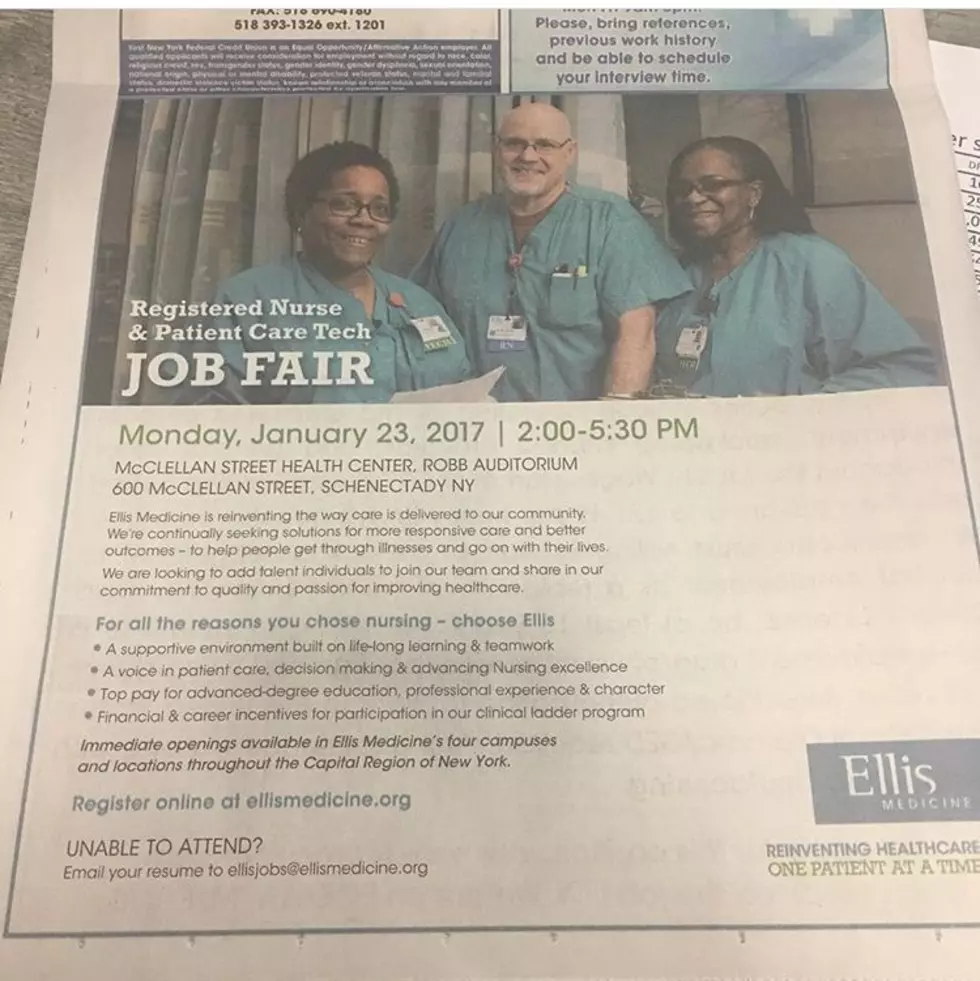 Registered Nurse and PCT Job Fair 1/23/17