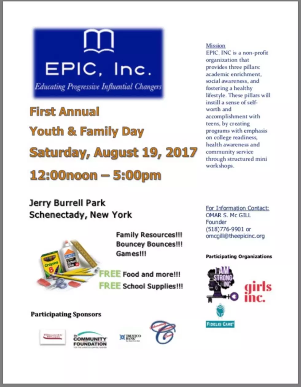EPIC INC First Annual Youth And Family Fun Day
