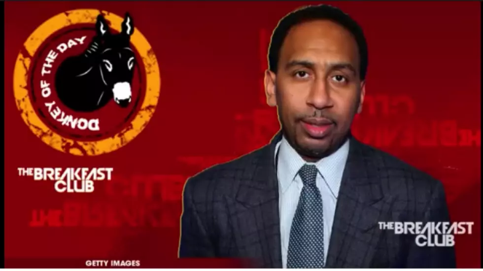 Donkey of the Day for Stephen A!