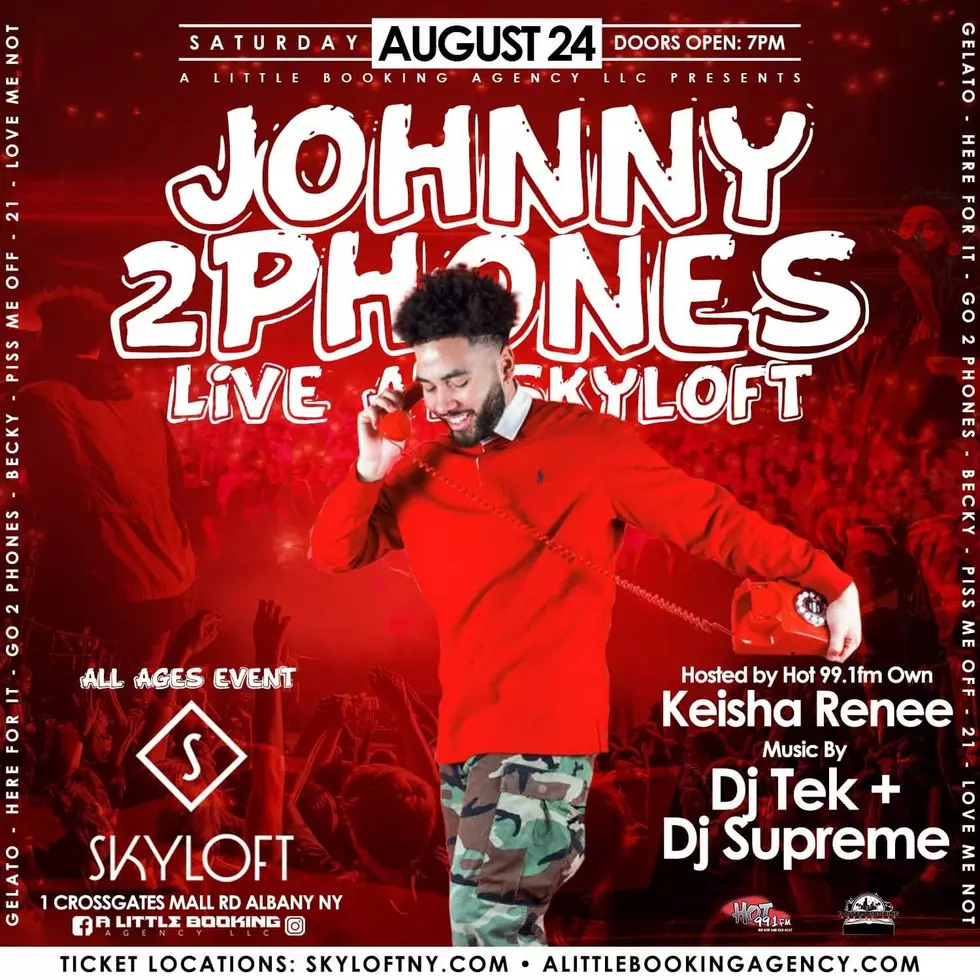 Johnny 2 Phones At The Skyloft August 24th