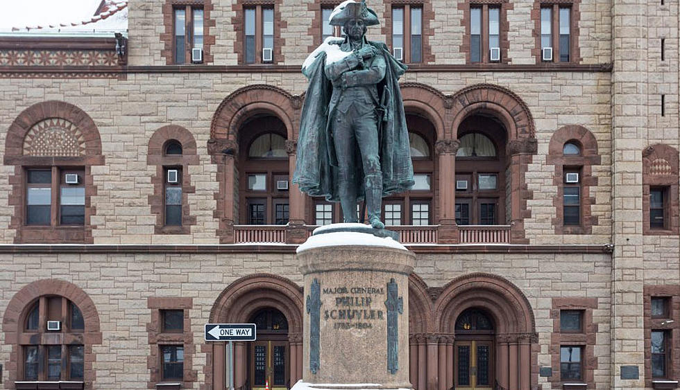 Philip J Schuyler Statue To Be Removed From Albany City Hall