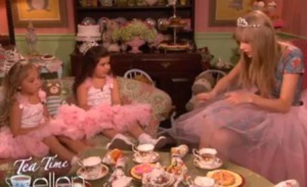Sophia Grace &#038; Rosie Sit Down To Tea With Taylor Swift [Video]