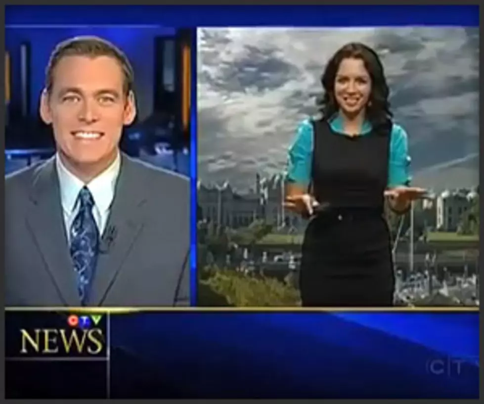 An Anchorman Asks Reporter To &#8220;Canoodle&#8221; [Video Blooper]