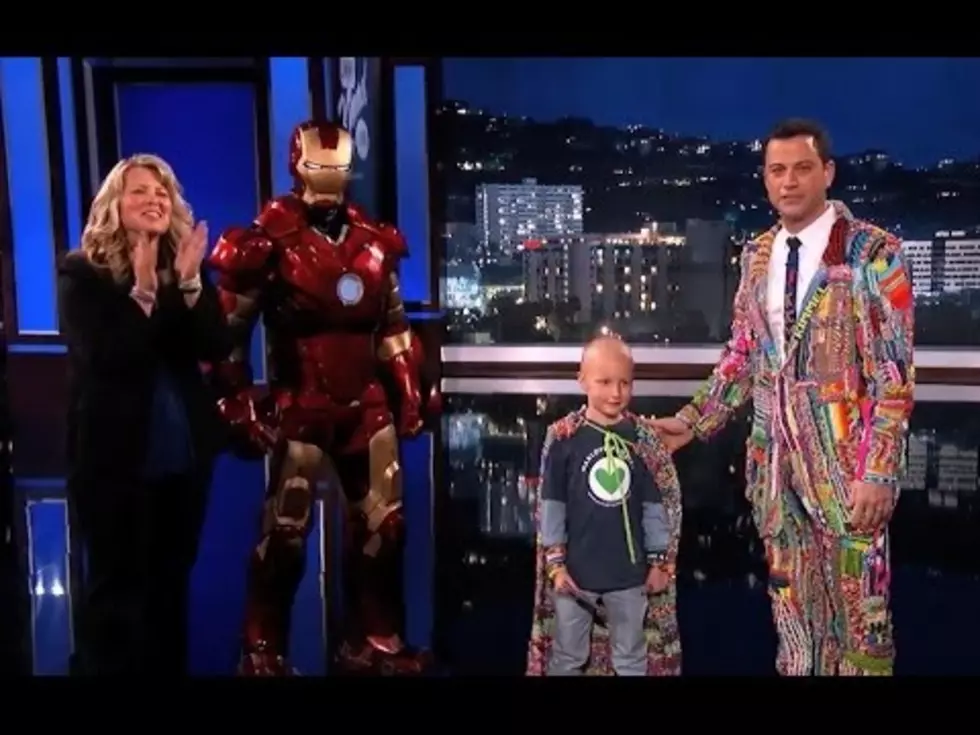 Jimmy Kimmel Gets Choked Up Over Little Boy With Cancer [Video]