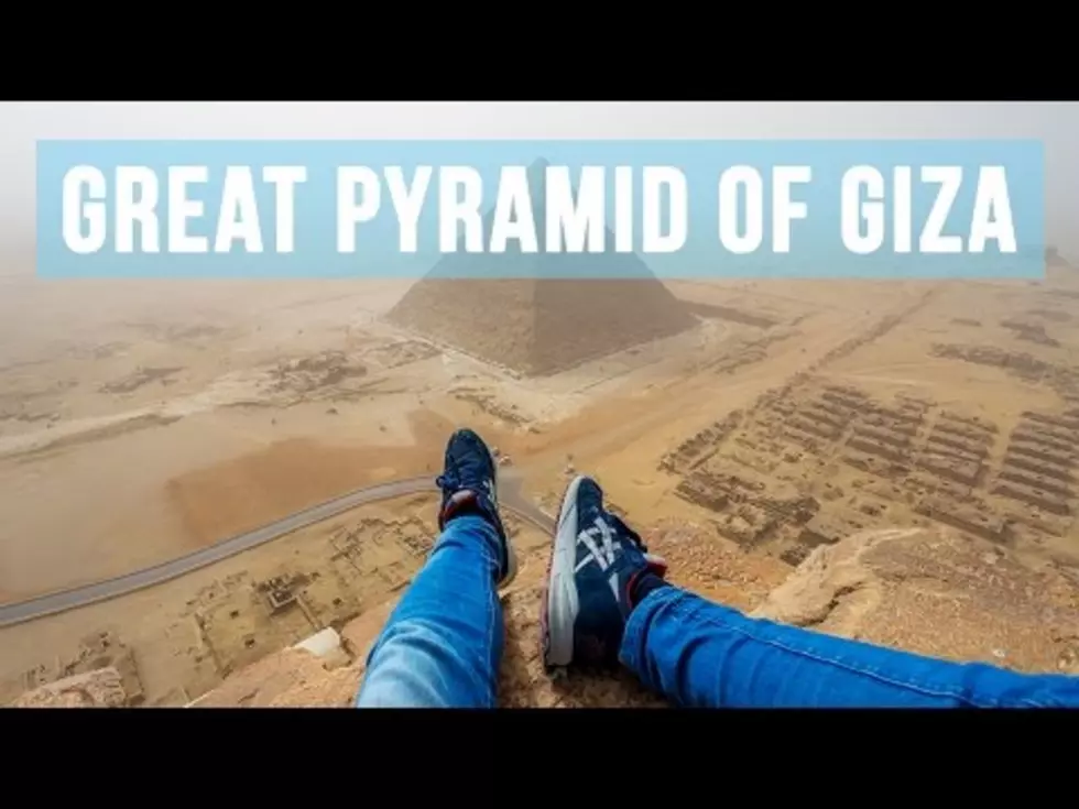 Teen Climbs Egypt’s Great Pyramid, Gets Video [Video]