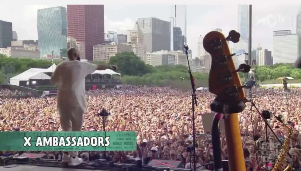 Watch X Ambassadors Perform ‘Unsteady’ At Lollapalooza 