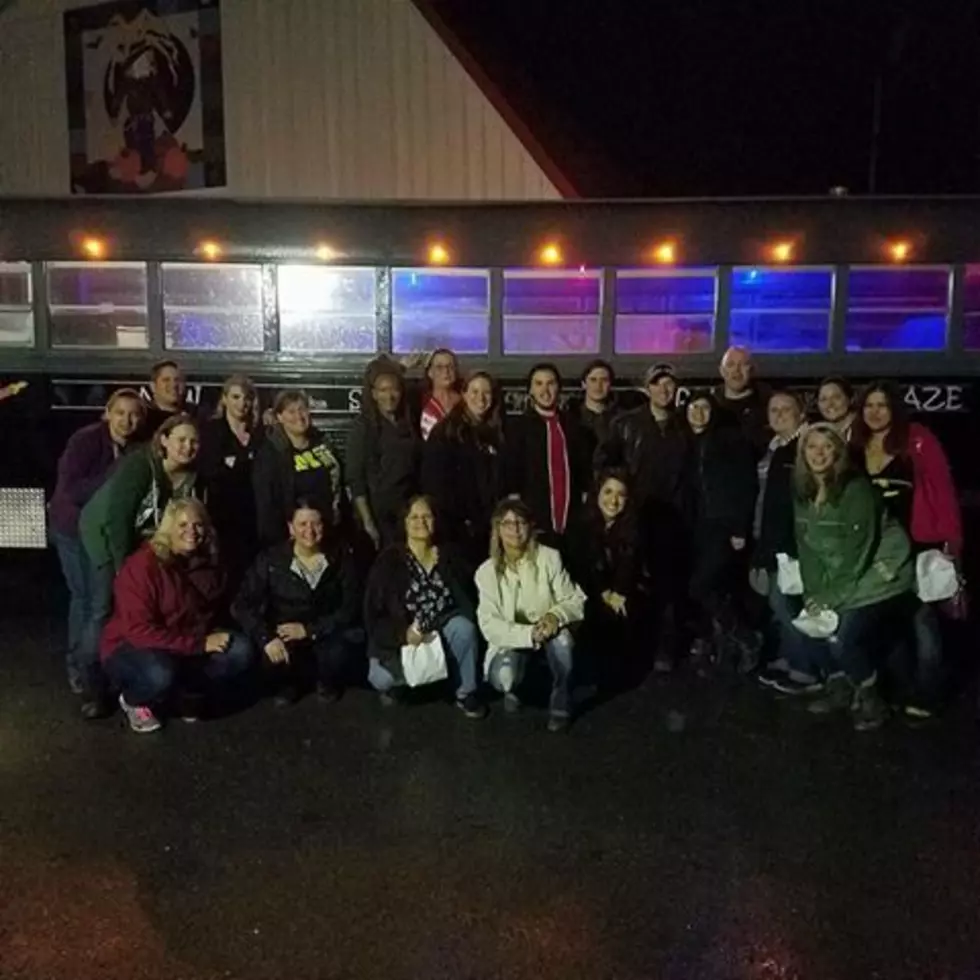 1st Party Bus To The Haunted Woods Was a Blast!