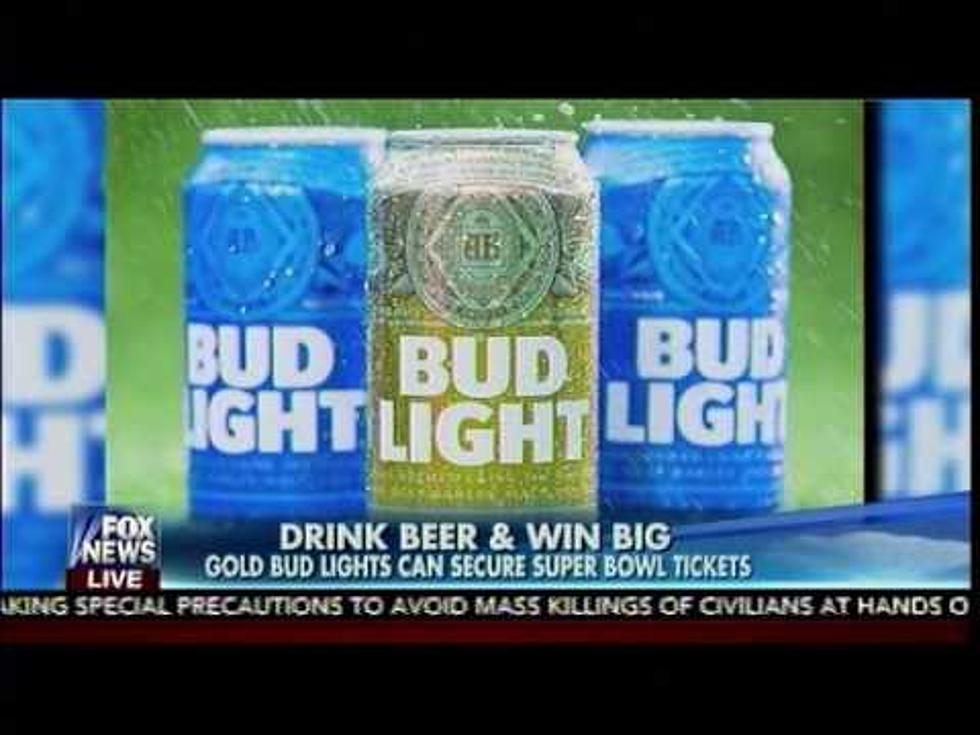 You Could Win Super Bowl Tickets for LIFE if You Find the Gold Bud Light Can