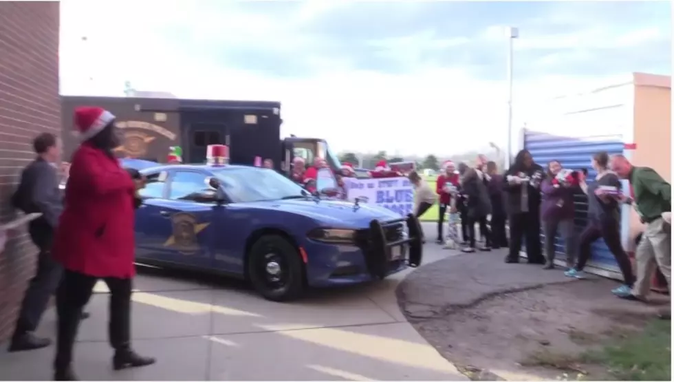The Michigan State Police Do The “Mannequin Challenge” 