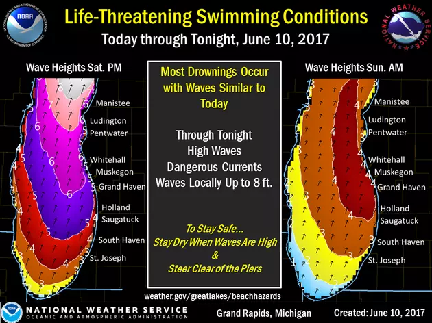 Dangerous Swimming Conditions Expected For Lake Michigan This Weekend