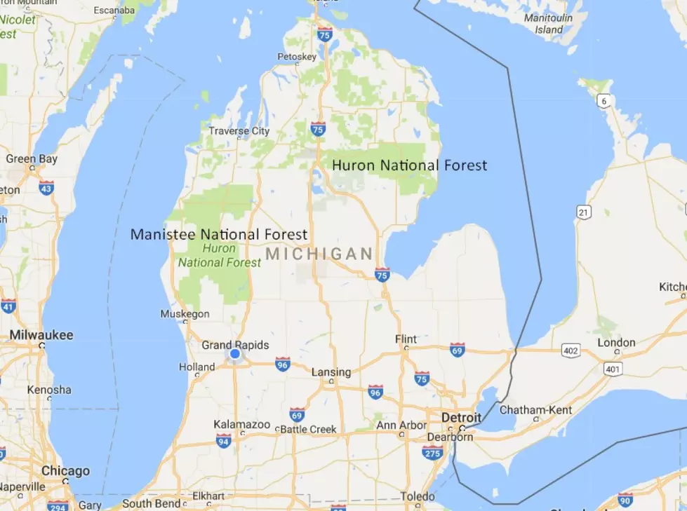 Google Maps Totally Screwed Up The National Forests In Michigan