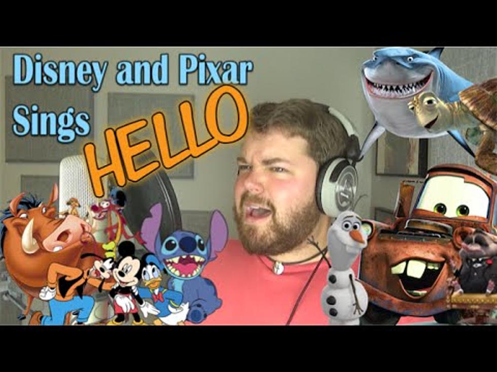 This Video Of Disney And Pixar Characters Singing Adele’s Hello Will Blow Your Mind! [Video]