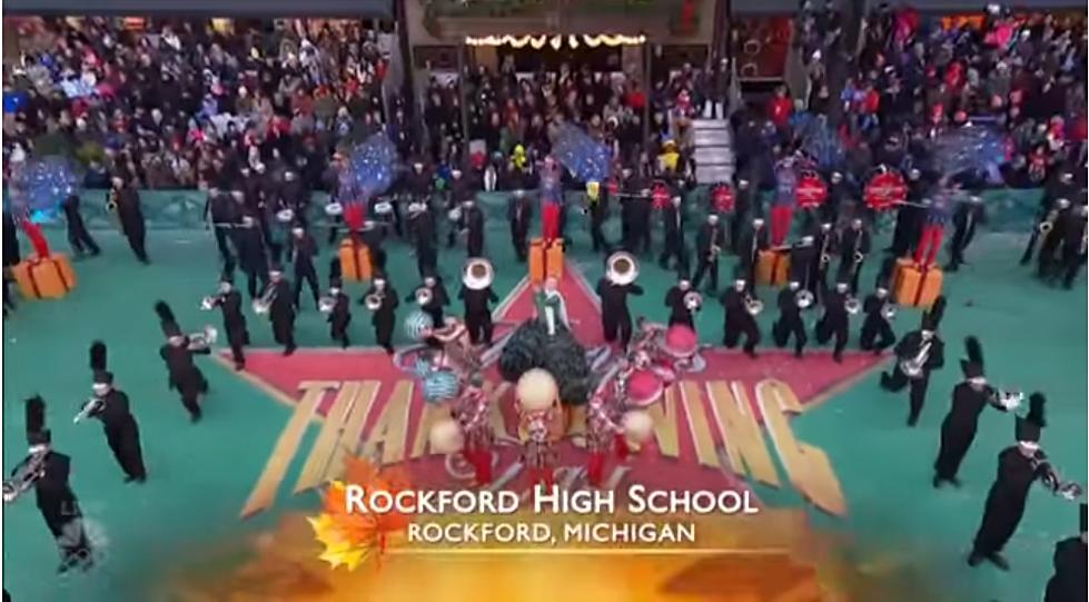 Rockford Marching Band Repped West MI Well At Thanksgiving Parade
