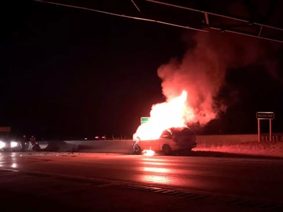 Fiery Wrong Way Accident Sunday AM On I-96 Sends One To Hospital