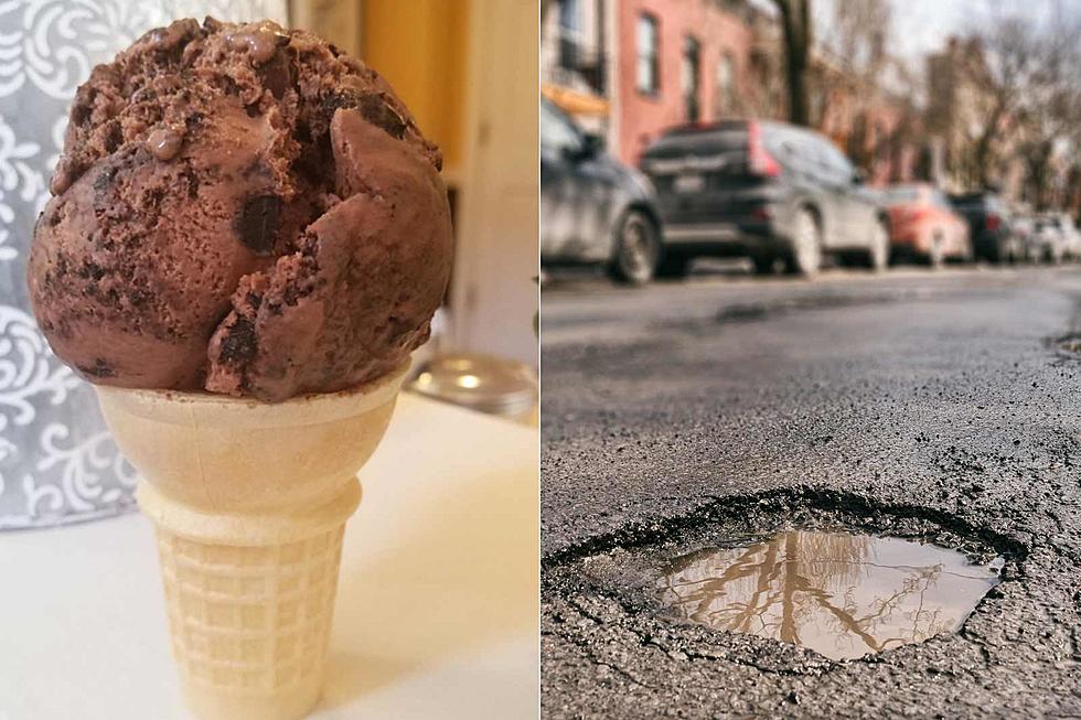 Michigan Coffee Shop Offering Free Pothole Ice Cream to Customers