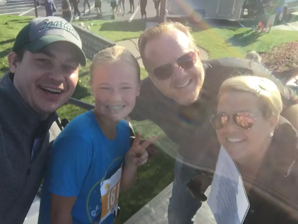Connie And Fish At Tulip Time Run 2018