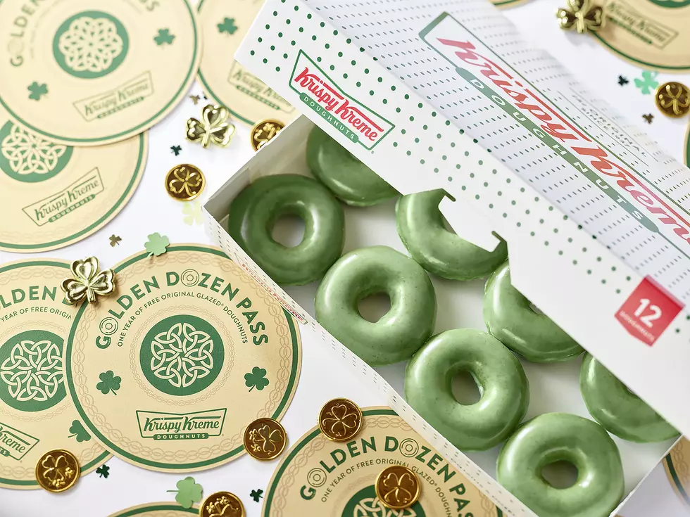 Get Lucky this St. Patty's Day! Win FREE Donuts from Krispy Kreme