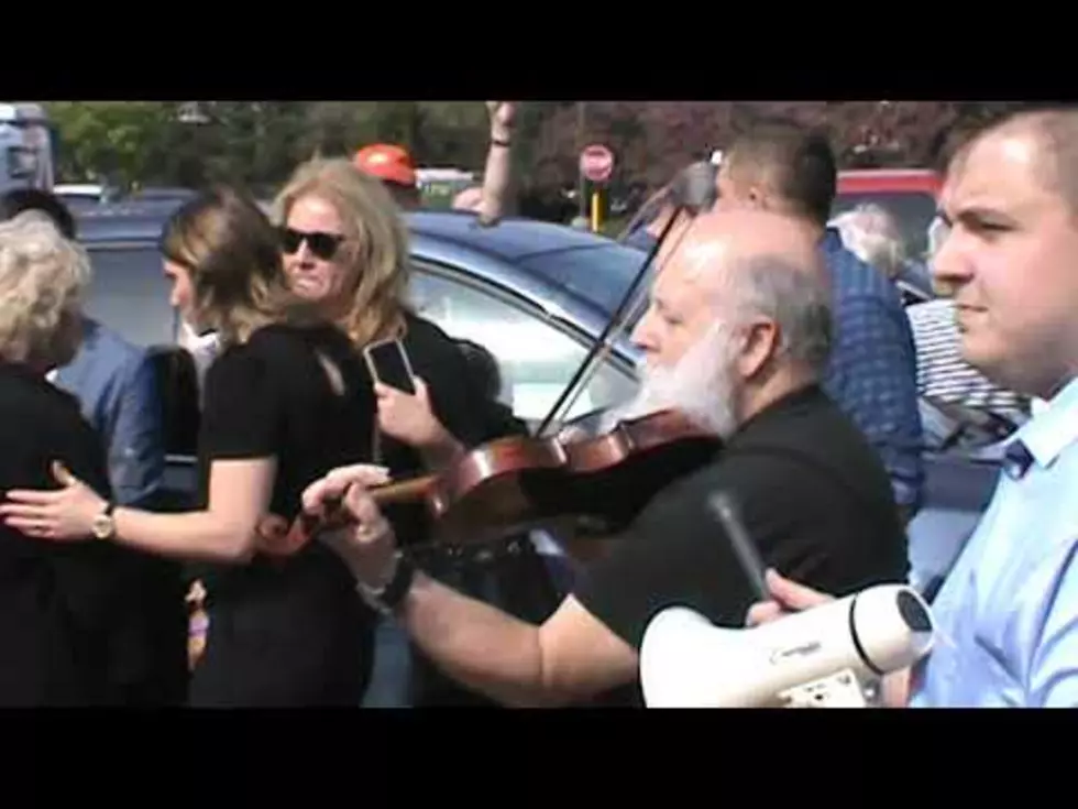 There Were Tears & Songs at the Kroger Vigil in Dearborn [Video]